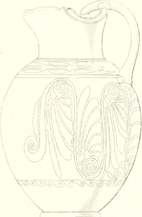 An illustration from Pitture di vasi fittili, esibite dal cav. F. Inghirami per servire di studio alla mitologia ed all storia degli antichi popoli, 1838, leaf 288