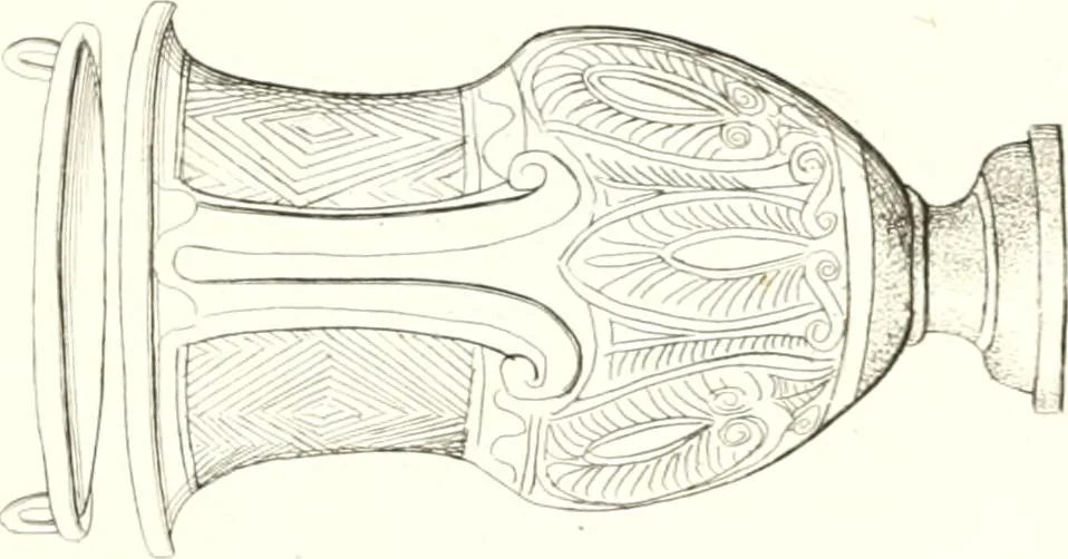 An illustration from Pitture di vasi fittili, esibite dal cav. F. Inghirami per servire di studio alla mitologia ed all storia degli antichi popoli, 1838, leaf 548