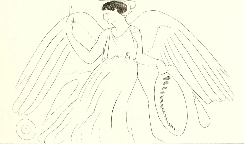 An illustration from Pitture di vasi fittili, esibite dal cav. F. Inghirami per servire di studio alla mitologia ed all storia degli antichi popoli, 1838, leaf 662