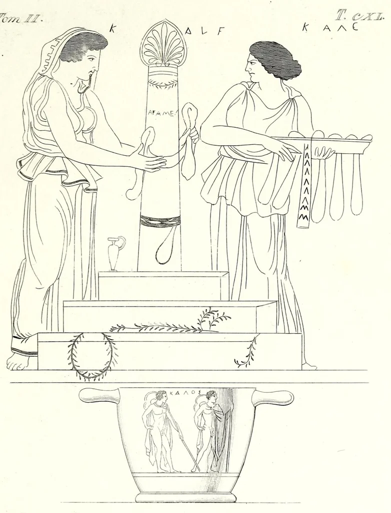 An illustration from Pitture di vasi fittili, 1835, leaf 225