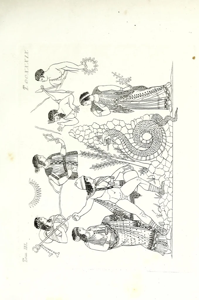 An illustration from Pitture di vasi fittili, 1835, leaf 243