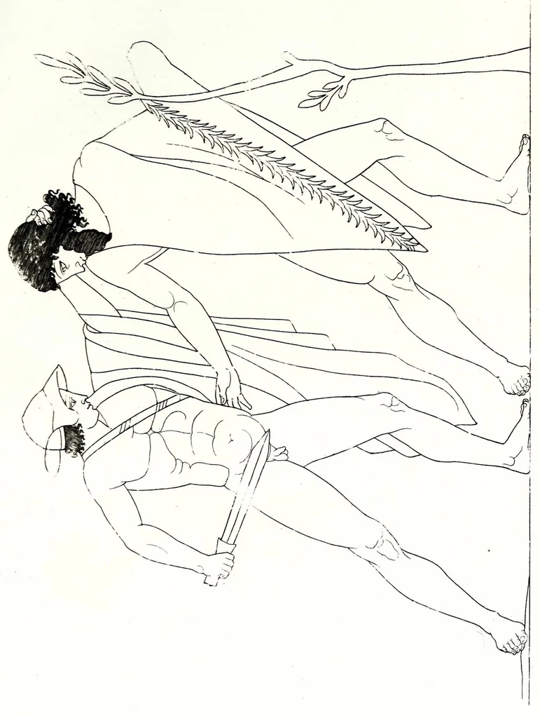 An illustration from Pitture di vasi fittili, 1835, leaf 341