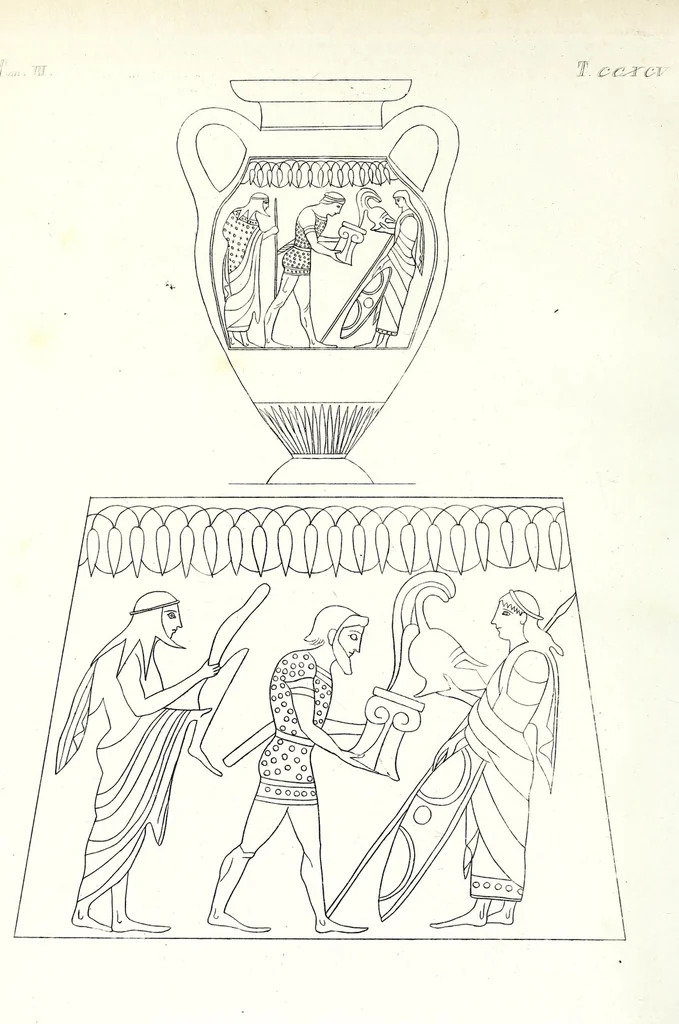 An illustration from Pitture di vasi fittili, 1835, leaf 356