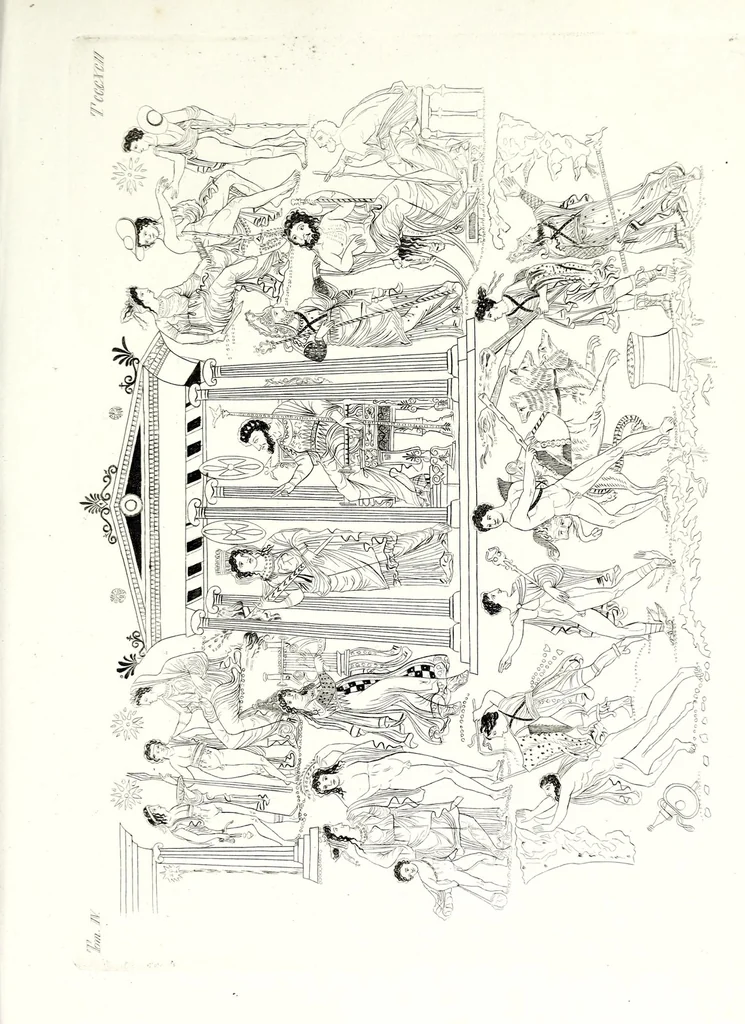 An illustration from Pitture di vasi fittili, 1835, leaf 723