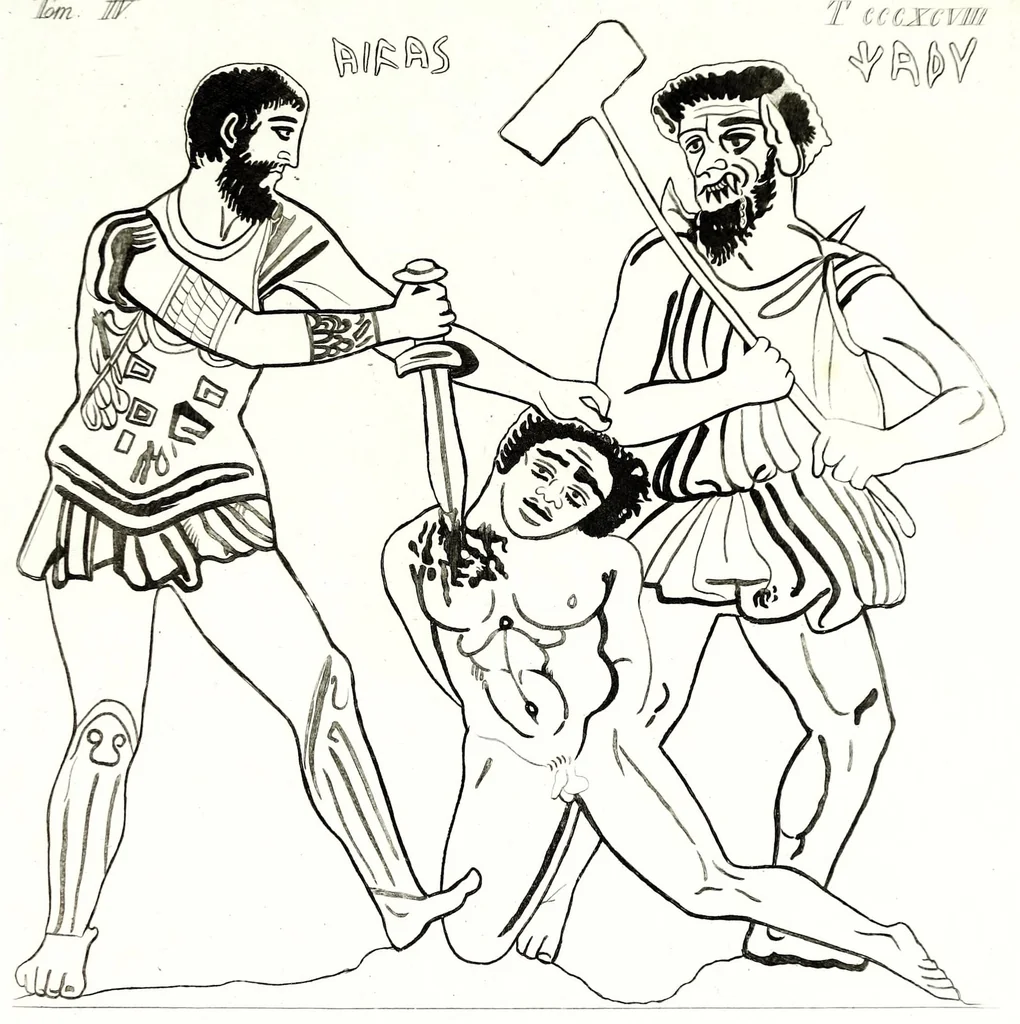 An illustration from Pitture di vasi fittili, 1835, leaf 735