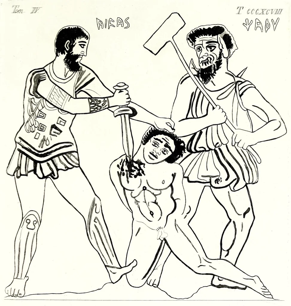 An illustration from Pitture di vasi fittili, 1835, leaf 375
