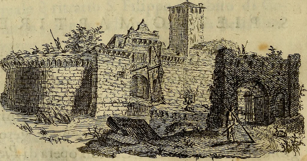 An illustration from Le pitture e sculture di Brescia che sono esposte al pubblico con un' appendice di alcune private gallerie, 1760, leaf 101