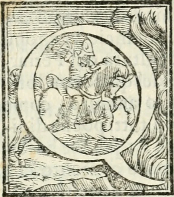 An illustration from Pittvre del Doni, academico pellegrino : nelle quali si mostra di nuoua inuentione : amore, fortuna, tempo, castità, religione, sdegno, riforma, morte, sonno & sogno, huomo, republica, & magnanimità : divise in due trattati : libro primo, 1564, leaf 51