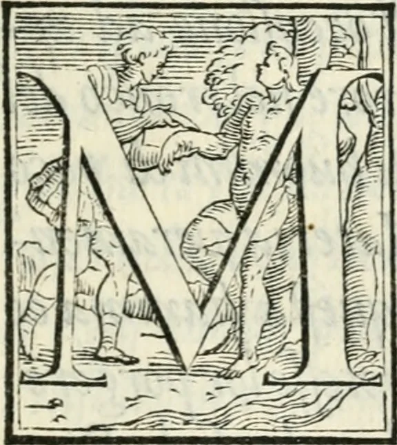 An illustration from Pittvre del Doni, academico pellegrino : nelle quali si mostra di nuoua inuentione : amore, fortuna, tempo, castità, religione, sdegno, riforma, morte, sonno & sogno, huomo, republica, & magnanimità : divise in due trattati : libro primo, 1564, leaf 82