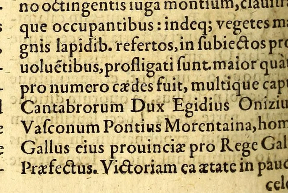 An illustration from P. Joan. Marianæ Societatis Iesu Summarium ad historiam Hispaniæ eorum quæ acciderunt annis sequentibus, 1619, leaf 678
