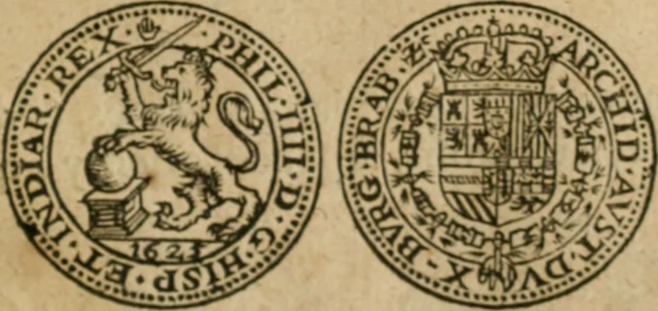 An illustration from Placcart dv Roy sur le reglement de ses monnoyes, 1644, leaf 28