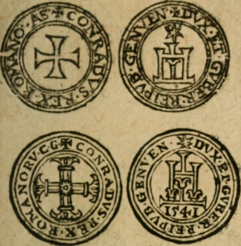 An illustration from Placcart dv Roy sur le reglement de ses monnoyes, 1644, leaf 34