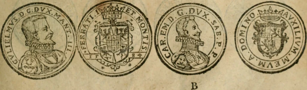 An illustration from Placcart dv Roy sur le reglement de ses monnoyes, 1644, leaf 36