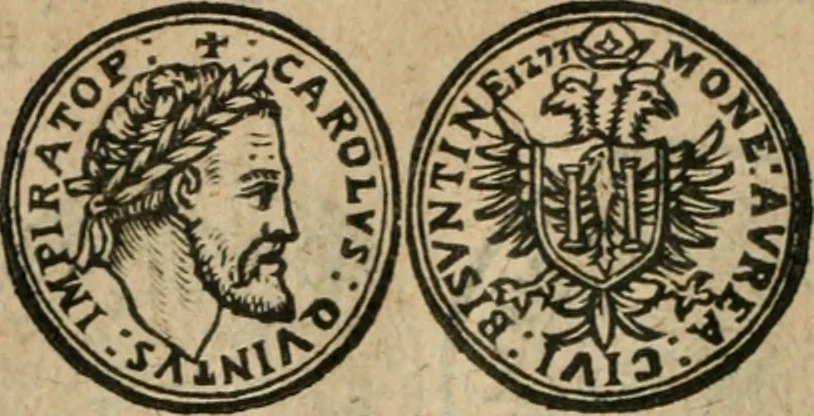 An illustration from Placcart dv Roy sur le reglement de ses monnoyes, 1644, leaf 37