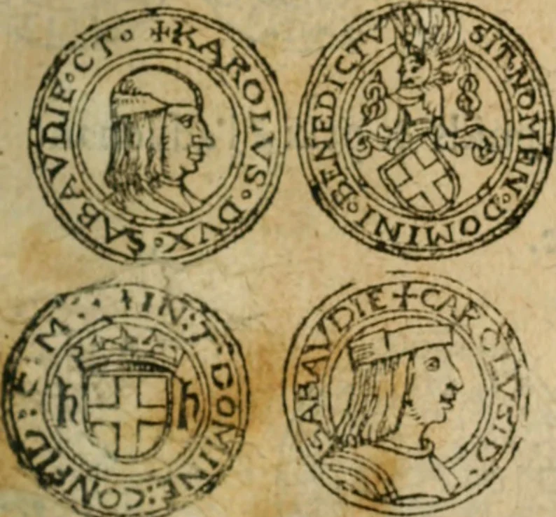 An illustration from Placcart dv Roy sur le reglement de ses monnoyes, 1644, leaf 40