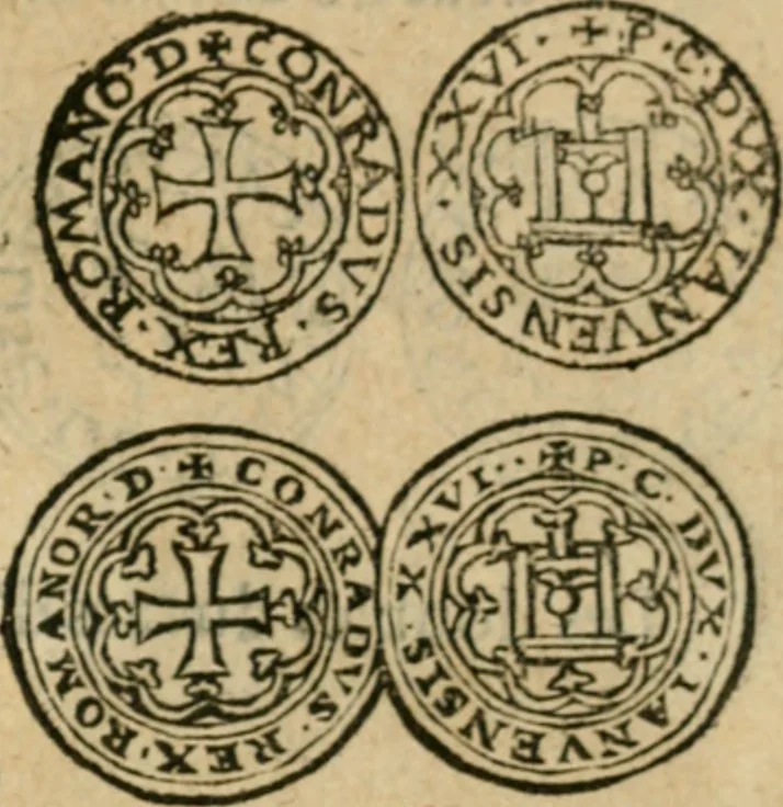 An illustration from Placcart dv Roy sur le reglement de ses monnoyes, 1644, leaf 40