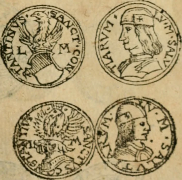 An illustration from Placcart dv Roy sur le reglement de ses monnoyes, 1644, leaf 40