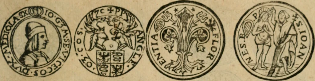 An illustration from Placcart dv Roy sur le reglement de ses monnoyes, 1644, leaf 42