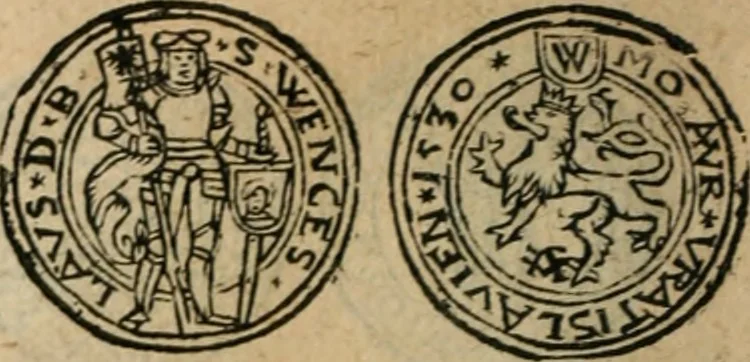 An illustration from Placcart dv Roy sur le reglement de ses monnoyes, 1644, leaf 45