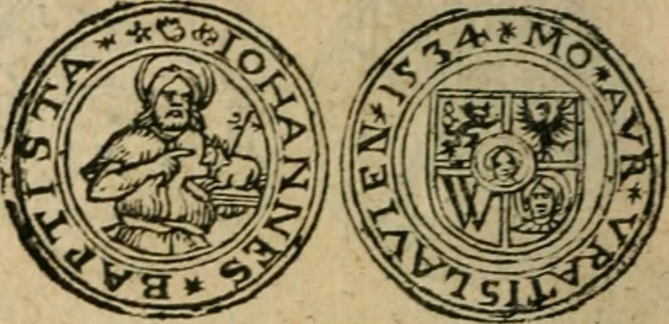 An illustration from Placcart dv Roy sur le reglement de ses monnoyes, 1644, leaf 45