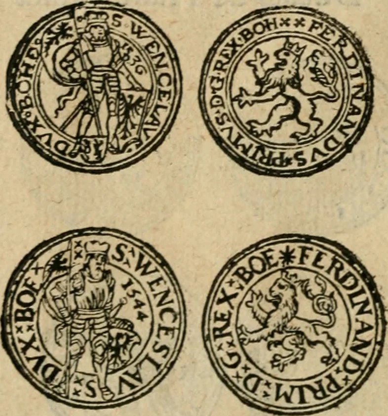An illustration from Placcart dv Roy sur le reglement de ses monnoyes, 1644, leaf 45
