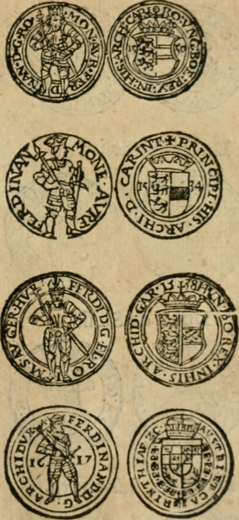 An illustration from Placcart dv Roy sur le reglement de ses monnoyes, 1644, leaf 46