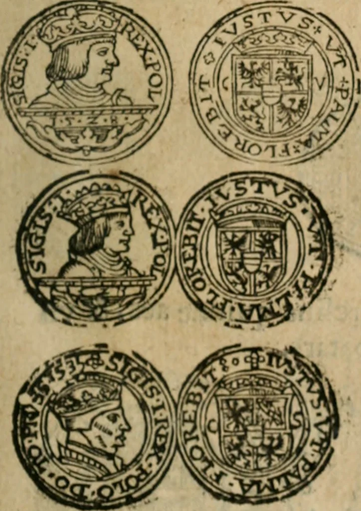 An illustration from Placcart dv Roy sur le reglement de ses monnoyes, 1644, leaf 48