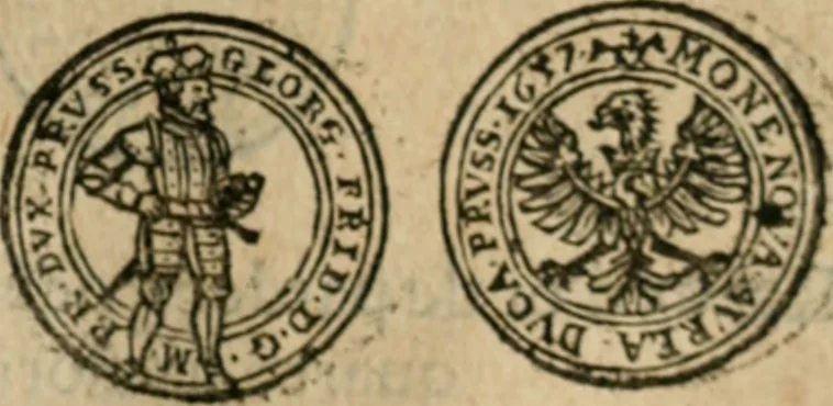 An illustration from Placcart dv Roy sur le reglement de ses monnoyes, 1644, leaf 48