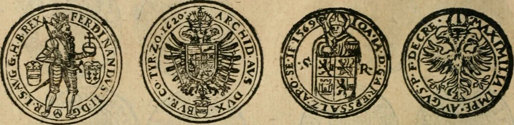 An illustration from Placcart dv Roy sur le reglement de ses monnoyes, 1644, leaf 49
