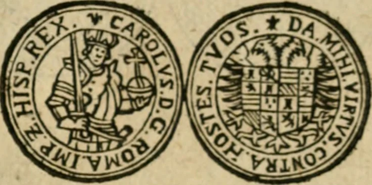 An illustration from Placcart dv Roy sur le reglement de ses monnoyes, 1644, leaf 50