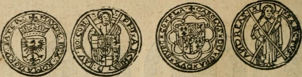 An illustration from Placcart dv Roy sur le reglement de ses monnoyes, 1644, leaf 51