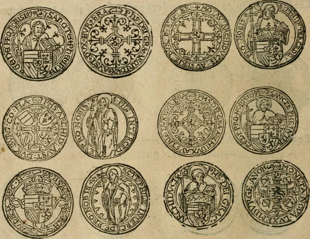 An illustration from Placcart dv Roy sur le reglement de ses monnoyes, 1644, leaf 51