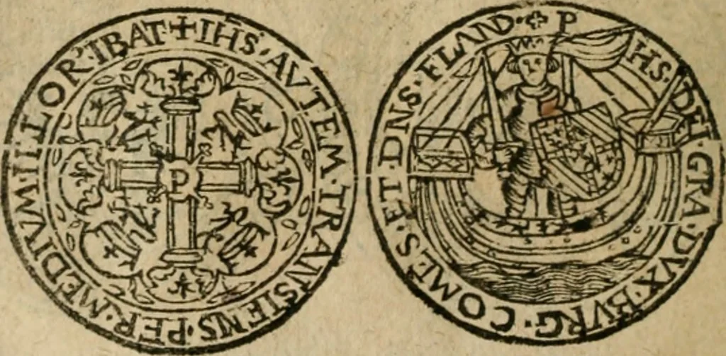 An illustration from Placcart dv Roy sur le reglement de ses monnoyes, 1644, leaf 53