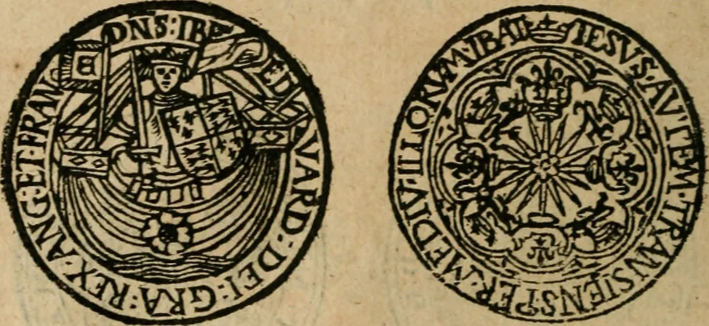 An illustration from Placcart dv Roy sur le reglement de ses monnoyes, 1644, leaf 55
