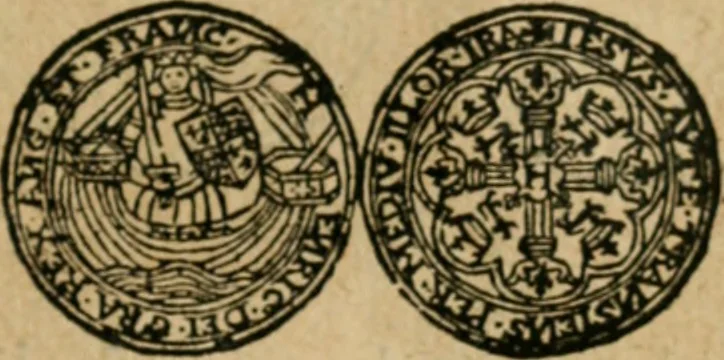 An illustration from Placcart dv Roy sur le reglement de ses monnoyes, 1644, leaf 56