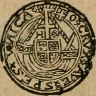 An illustration from Placcart dv Roy sur le reglement de ses monnoyes, 1644, leaf 57