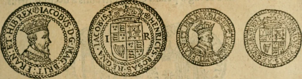An illustration from Placcart dv Roy sur le reglement de ses monnoyes, 1644, leaf 58