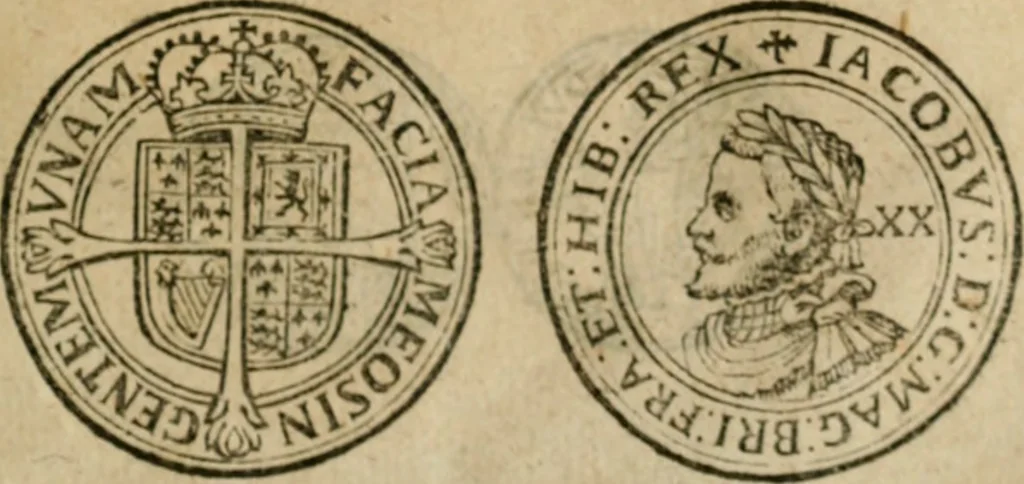 An illustration from Placcart dv Roy sur le reglement de ses monnoyes, 1644, leaf 58