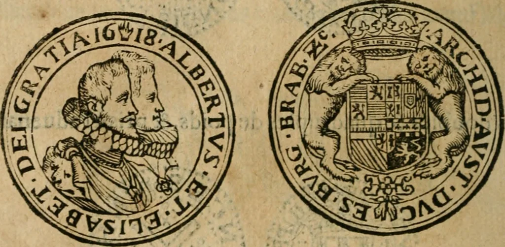 An illustration from Placcart dv Roy sur le reglement de ses monnoyes, 1644, leaf 61