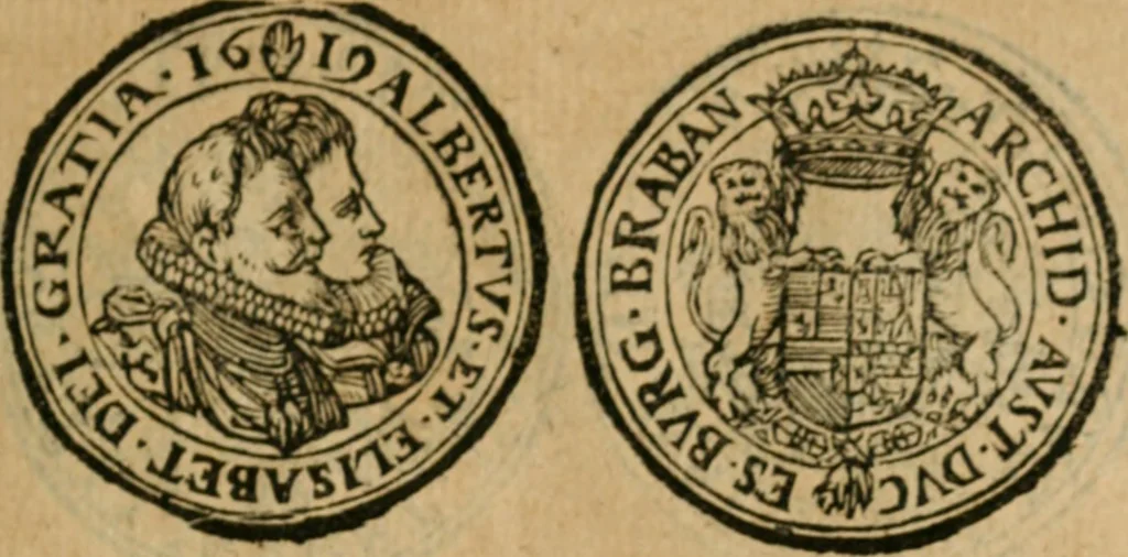 An illustration from Placcart dv Roy sur le reglement de ses monnoyes, 1644, leaf 62