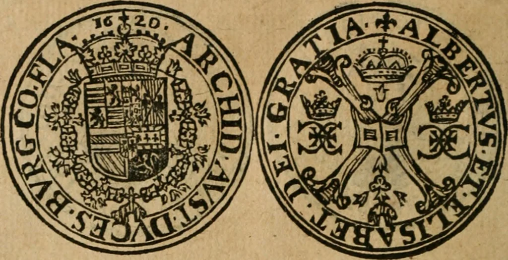 An illustration from Placcart dv Roy sur le reglement de ses monnoyes, 1644, leaf 63