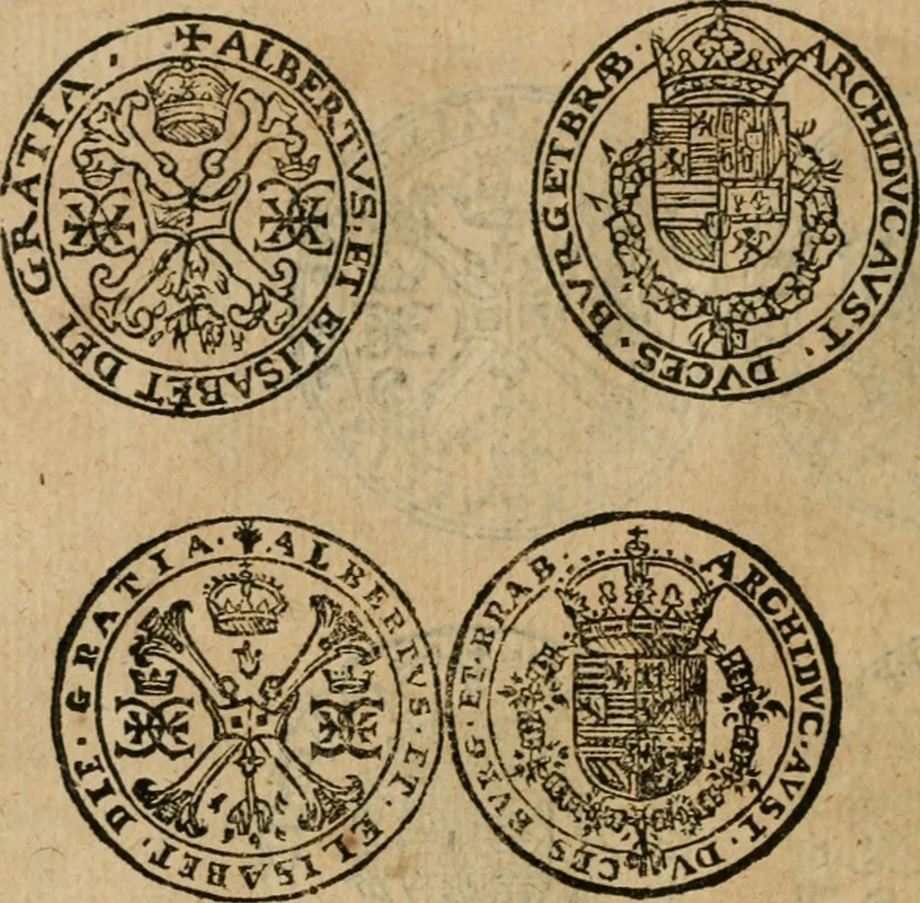 An illustration from Placcart dv Roy sur le reglement de ses monnoyes, 1644, leaf 65
