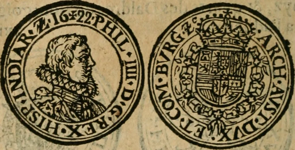 An illustration from Placcart dv Roy sur le reglement de ses monnoyes, 1644, leaf 65