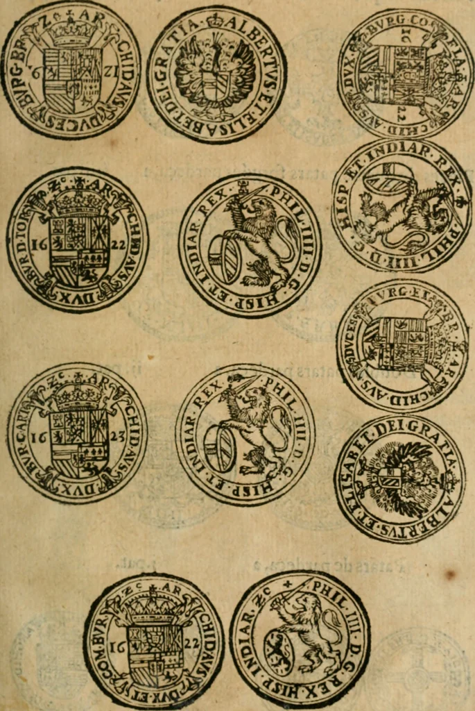 An illustration from Placcart dv Roy sur le reglement de ses monnoyes, 1644, leaf 66