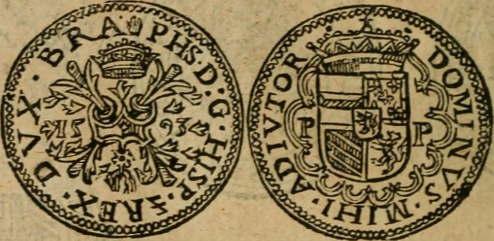 An illustration from Placcart dv Roy sur le reglement de ses monnoyes, 1644, leaf 67