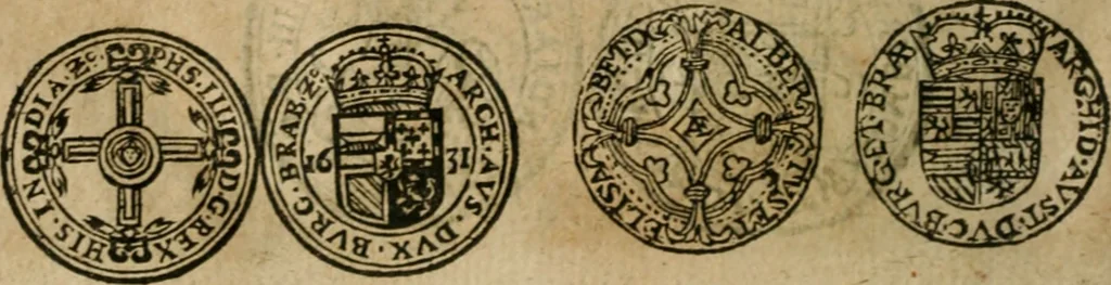 An illustration from Placcart dv Roy sur le reglement de ses monnoyes, 1644, leaf 67