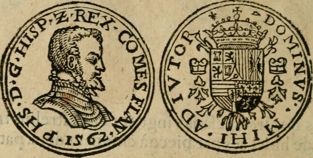 An illustration from Placcart dv Roy sur le reglement de ses monnoyes, 1644, leaf 69