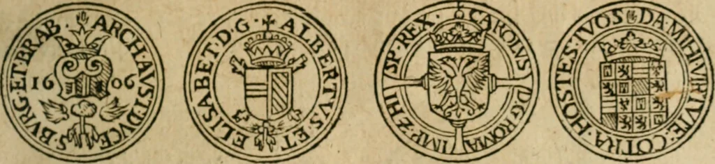 An illustration from Placcart dv Roy sur le reglement de ses monnoyes, 1644, leaf 74