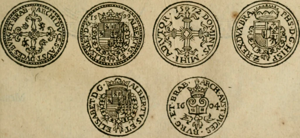 An illustration from Placcart dv Roy sur le reglement de ses monnoyes, 1644, leaf 74