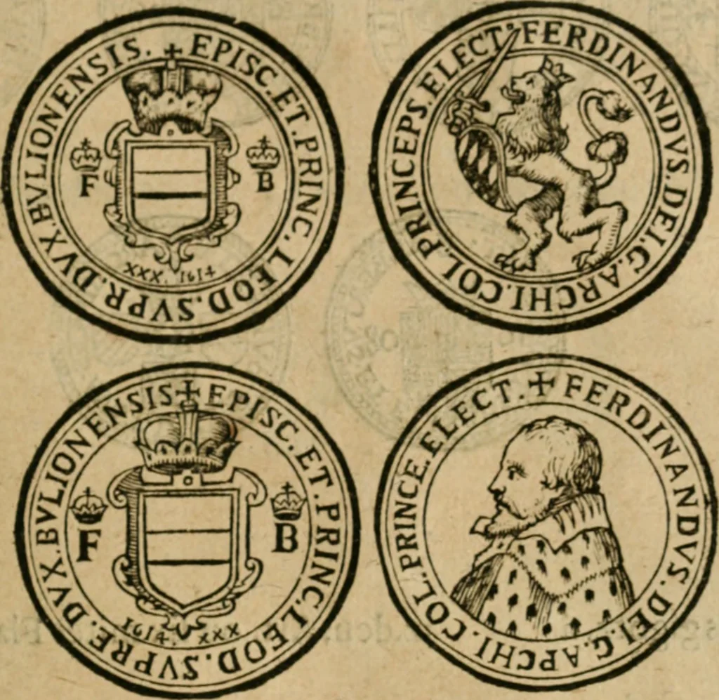 An illustration from Placcart dv Roy sur le reglement de ses monnoyes, 1644, leaf 76